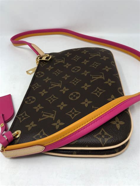 louis vuitton pink brown louise crossbody|louis vuitton with pink strap.